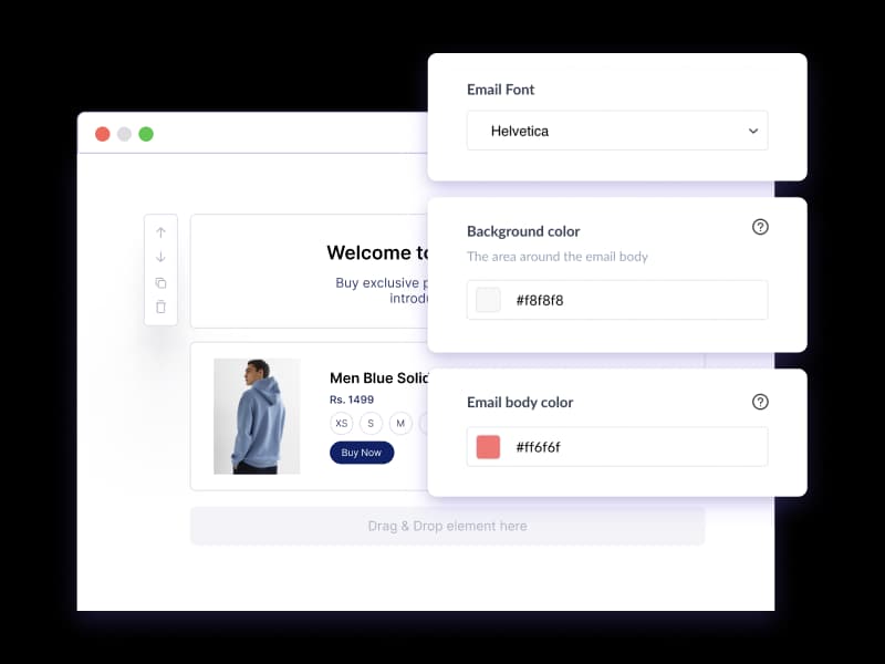 Create HTML & AMP Emails With Our WYSIWYG Email Editor