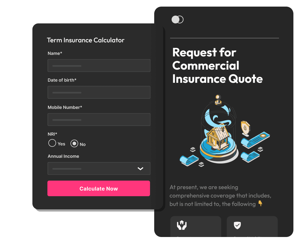 Image depicting a person filling out a form to request a commercial insurance quote, emphasizing professionalism and clarity Image depicting a person filling out a form to request a commercial insurance quote, emphasizing professionalism and clarity