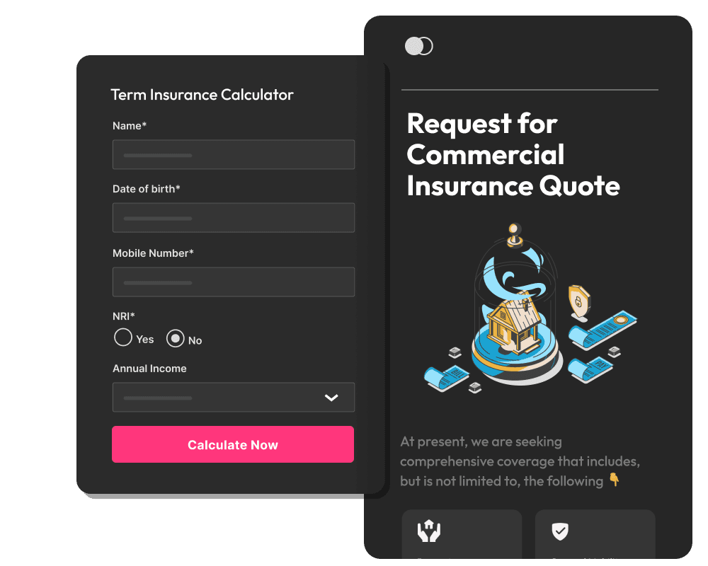 Image depicting a person filling out a form to request a commercial insurance quote, emphasizing professionalism and clarity Image depicting a person filling out a form to request a commercial insurance quote, emphasizing professionalism and clarity