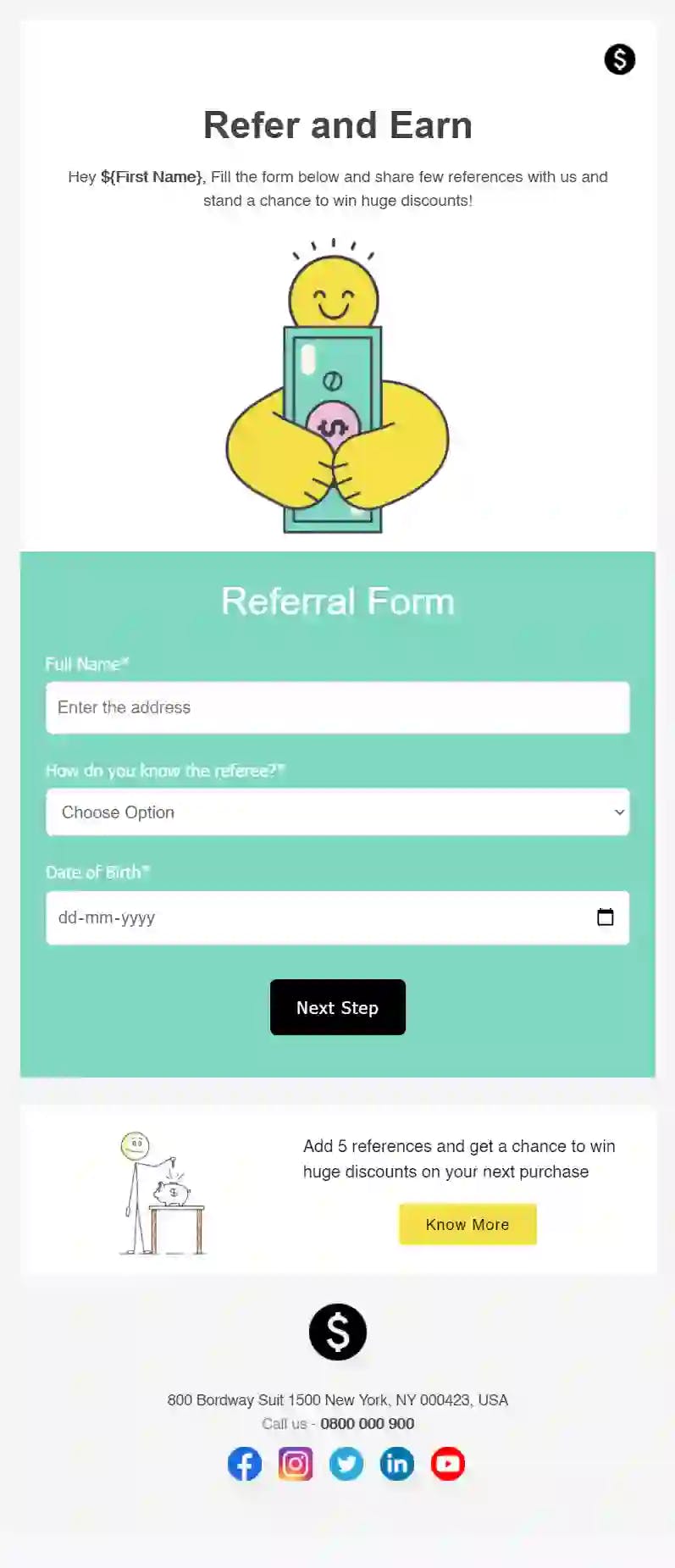 Free Referral Email Template