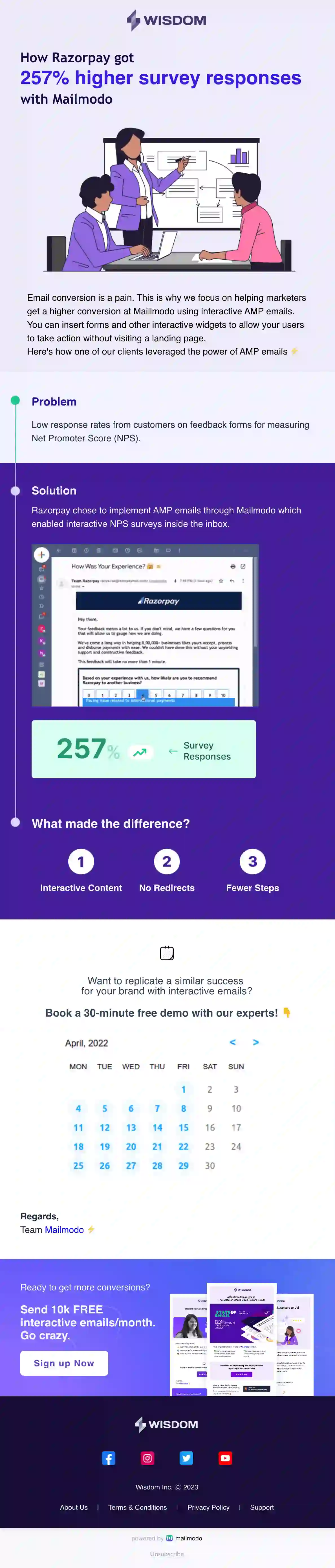 Free Case Study Email Template