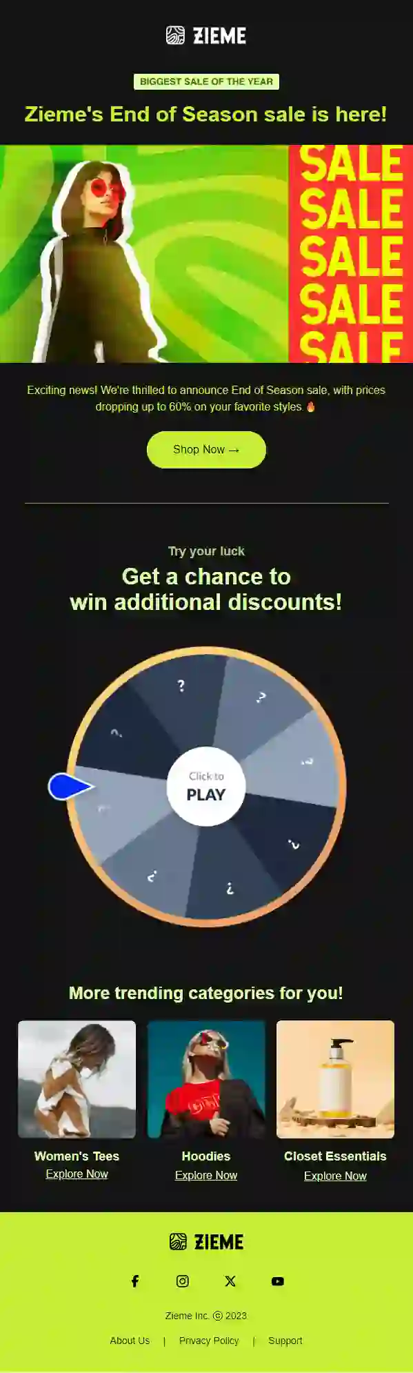 Price Drop Email Template