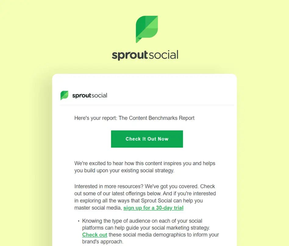 Sprout Social's Email Design System