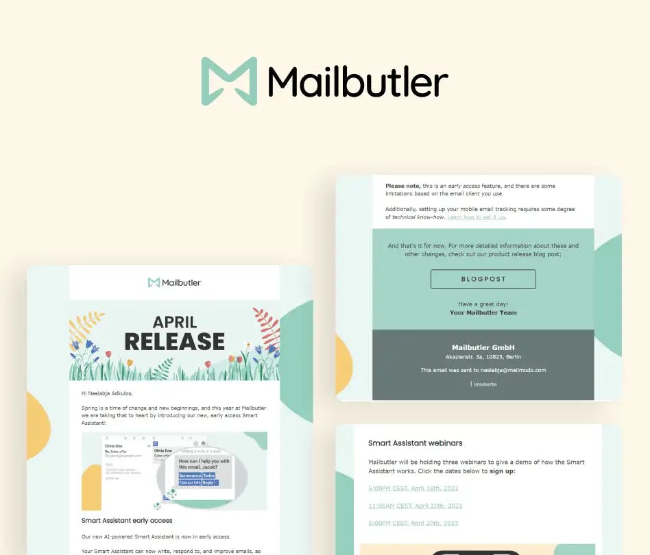 Mailbutler's Email Design System