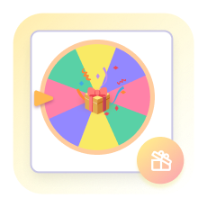 Mailmodo enables in email spin the wheel lucky draw contest for your customers and users to keep them engaged.