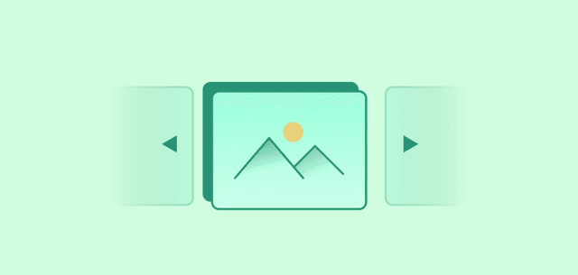 Product recommendations in a carousel Product recommendations in a carousel