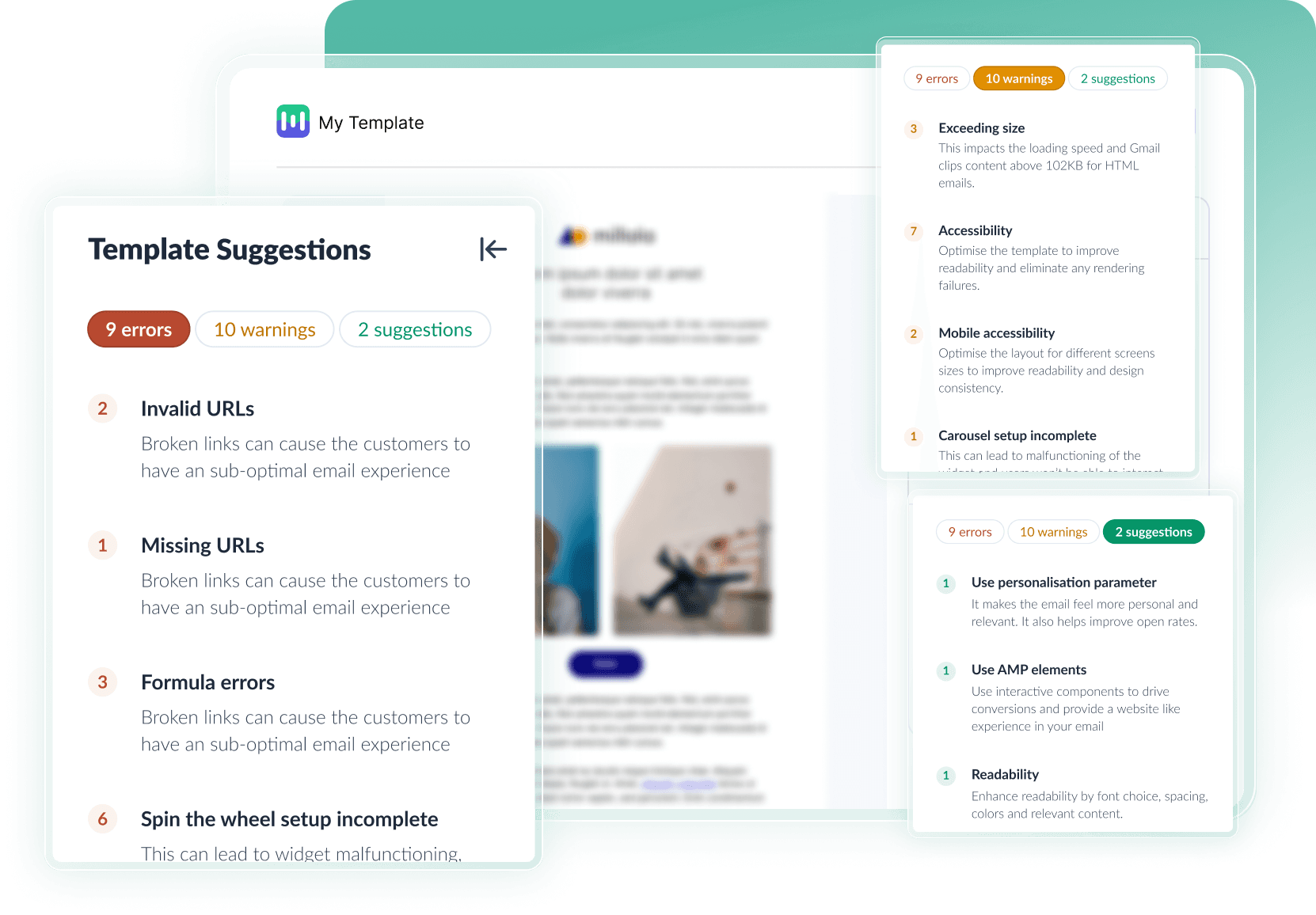 Send Error-Free Emails With Smart Template Suggestions