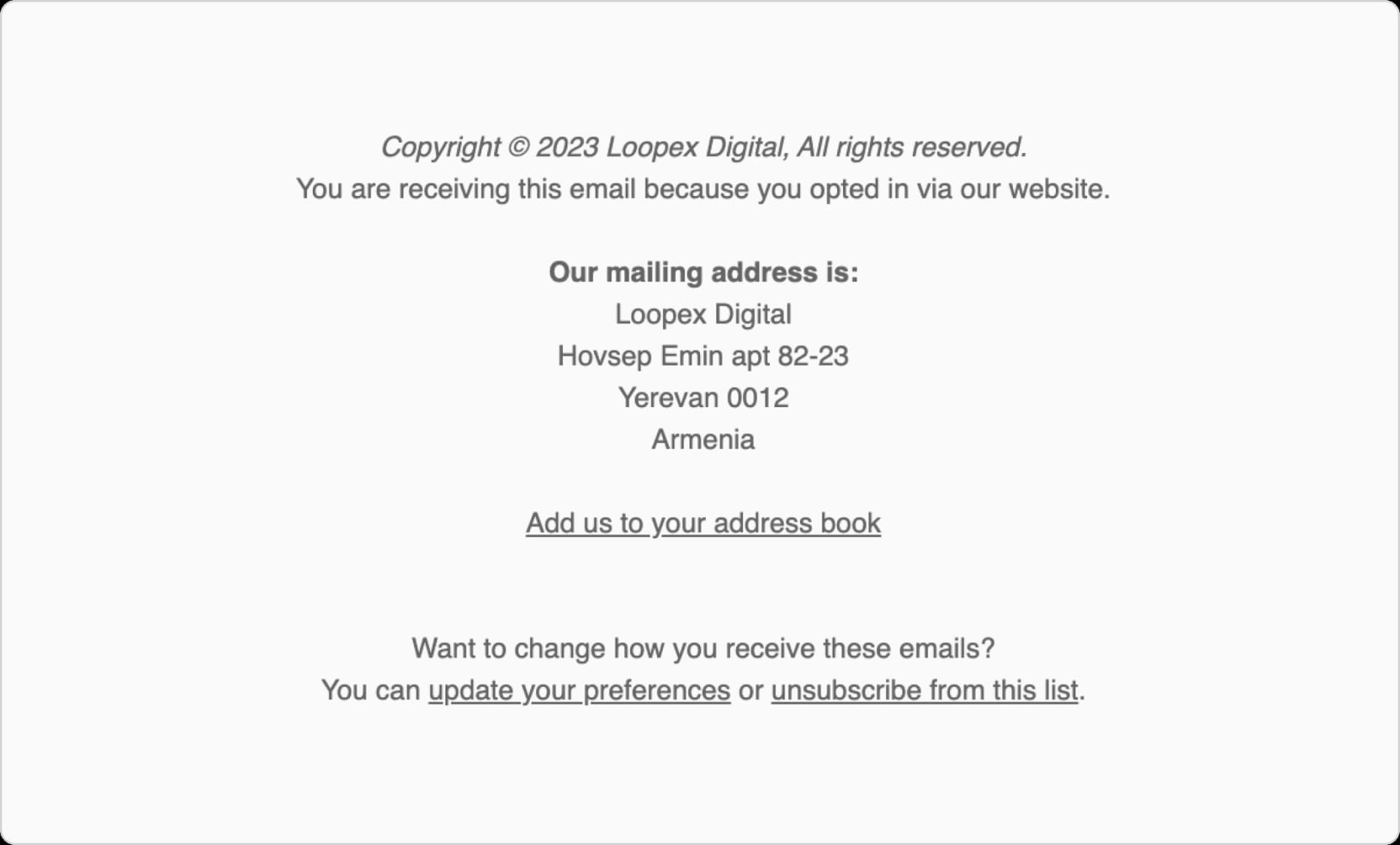 Loopex Stand Out With Loopex Digital's Email Design System