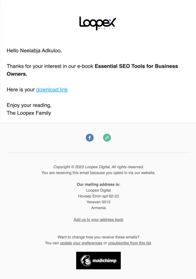 Loopex Stand Out With Loopex Digital's Email Design System