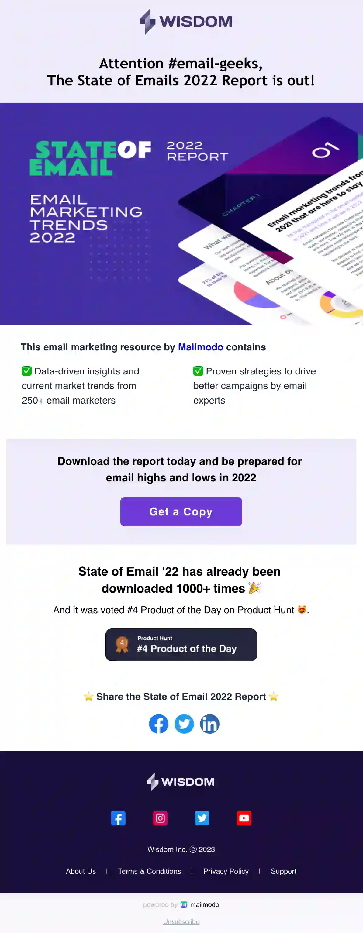 10 Free Announcement Email Templates