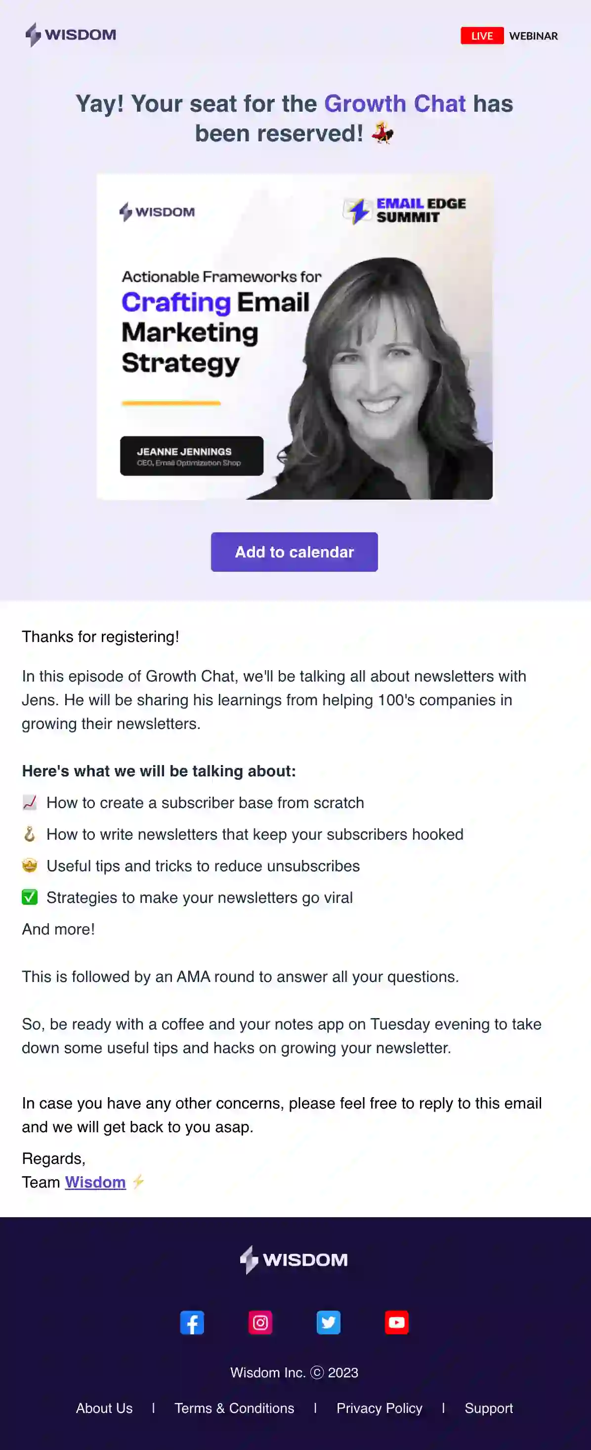 9 Free Confirmation Email Templates & Examples