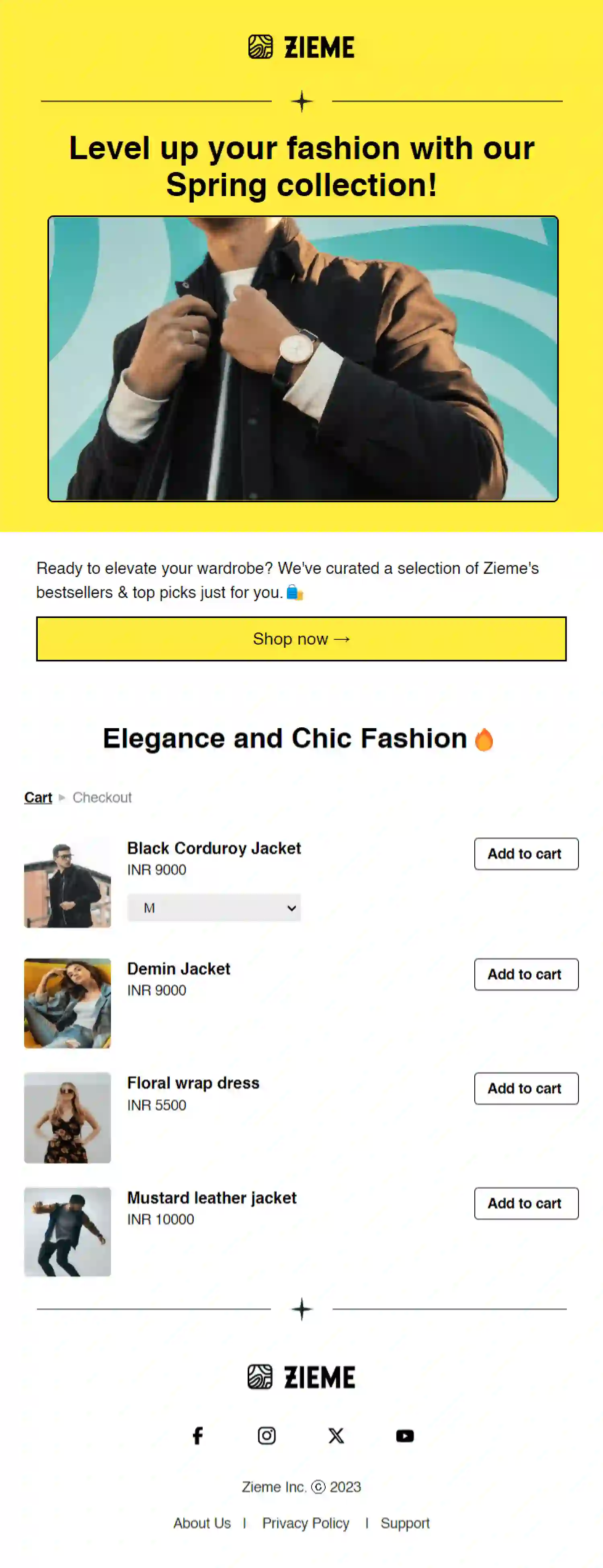 Free Shopify Email Templates & Examples
