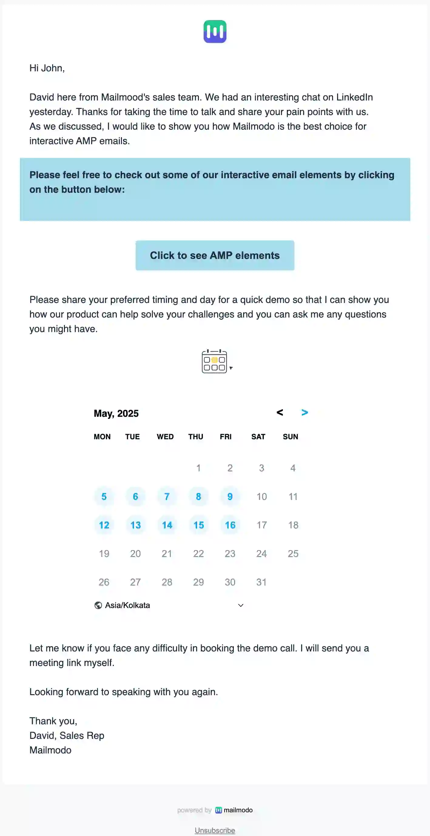 Free and Ready-to-Use Demo Email Templates