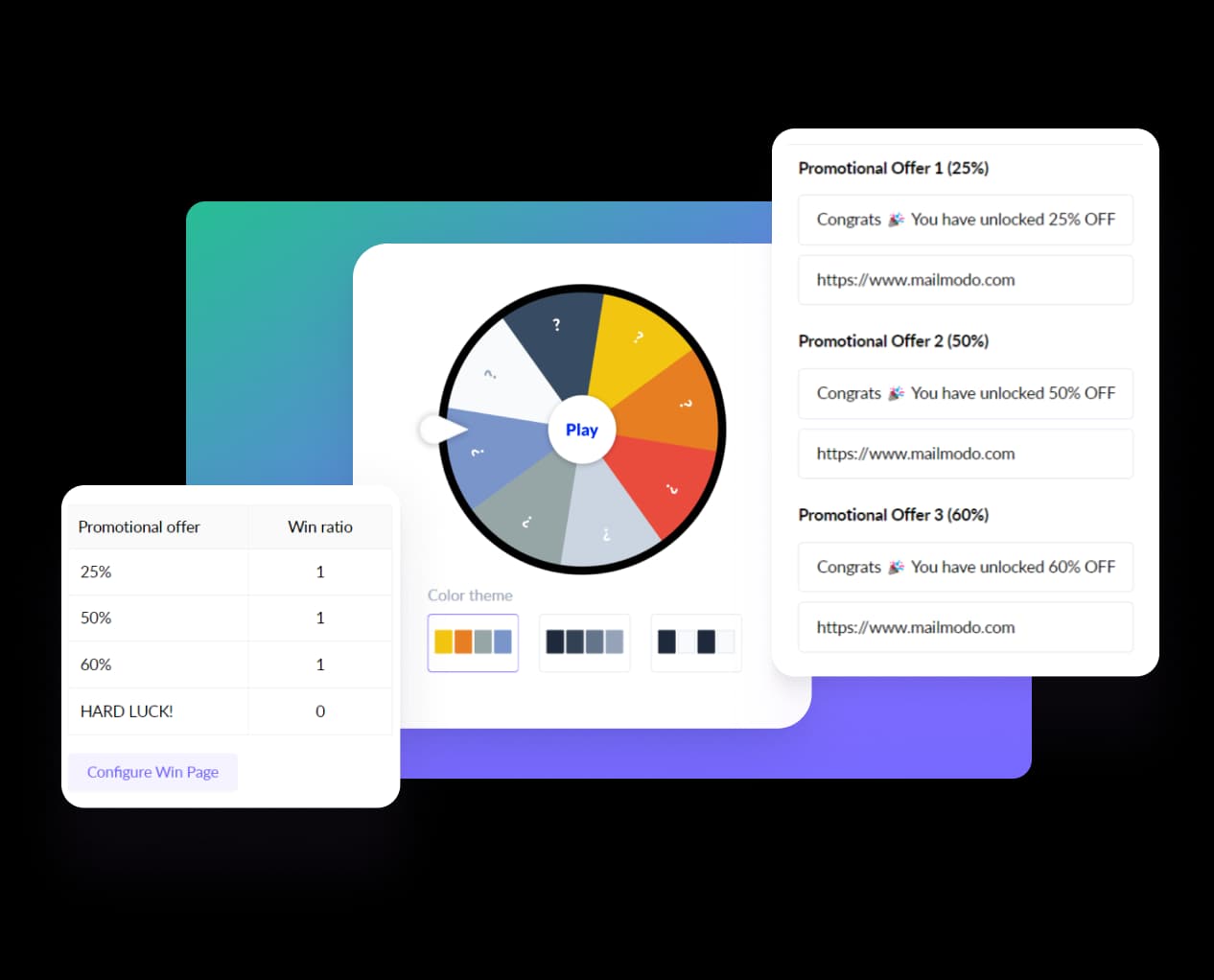 Url Wheel Create And Send Spin The Wheel Widget in The Email