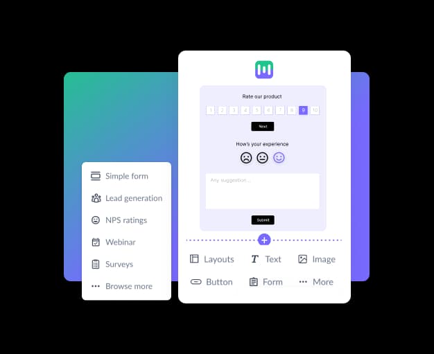 Create & Send Polls inside Email - Examples, Templates