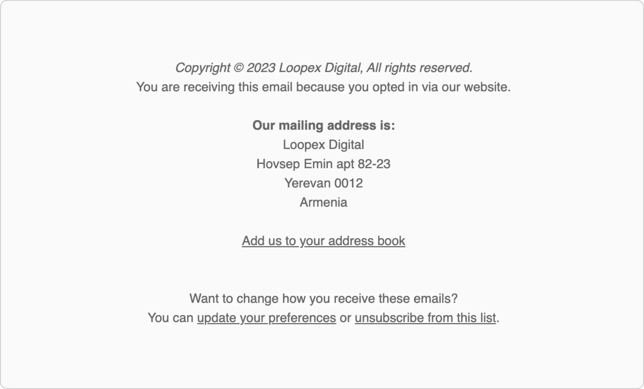 Stand Out With Loopex Digital's Email Design System