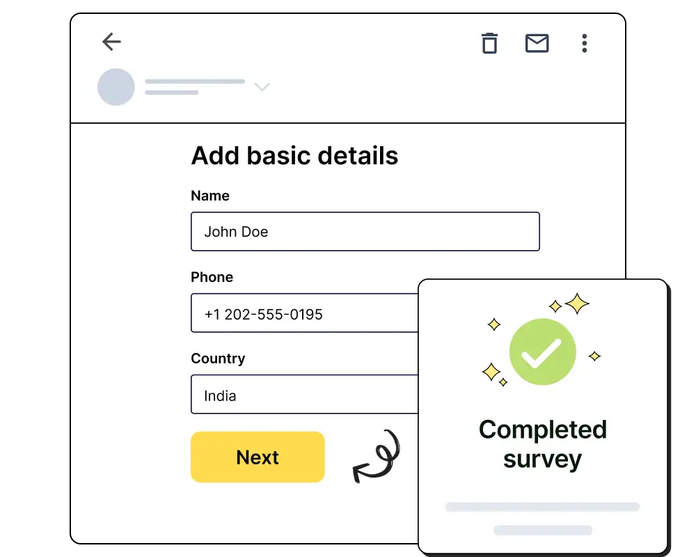 Create and Send Interactive Email Forms with Mailmodo
