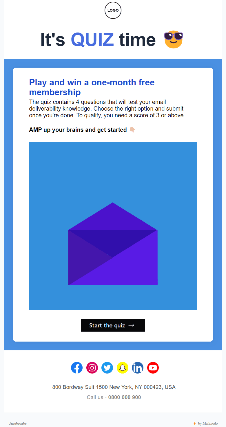 Trivia Invite Email Free Quiz Email Templates & Examples